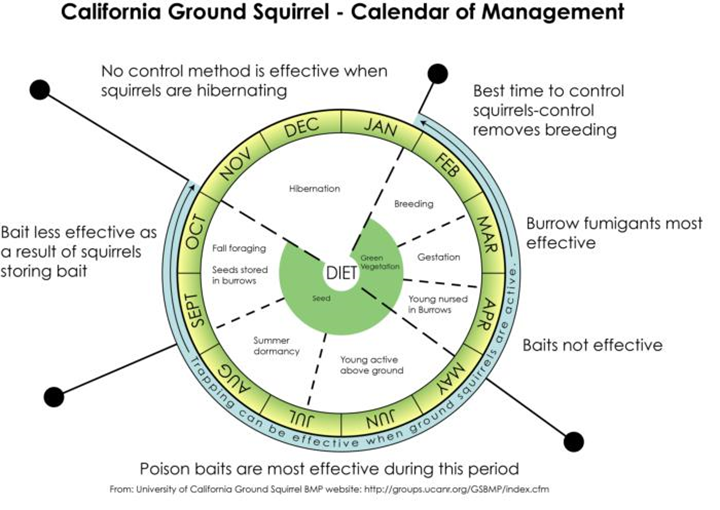 Pocket Gopher and Ground Squirrel Management